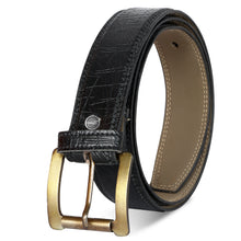 Black PU Leather Belt For Men BT03-BKL05