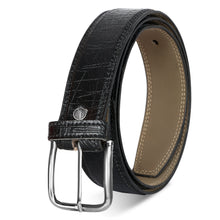 Black PU Leather Belt For Men BT03-BKL08