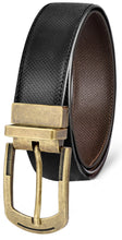 Black & Brown Reversible PU Leather Belt For Men BT02-BKL03