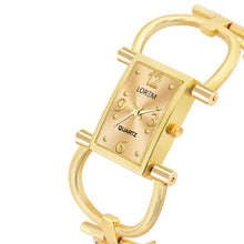 Analogue Golden Dial Women's Watch - LR294