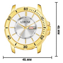 Silver Day-Date Function  Casual Watch For Men LR133