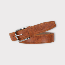 Orange PU Leather Belt For Men BT05-BKL08