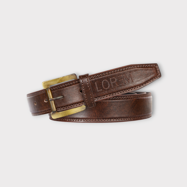 Brown PU Leather Belt For Men BT07-BKL05