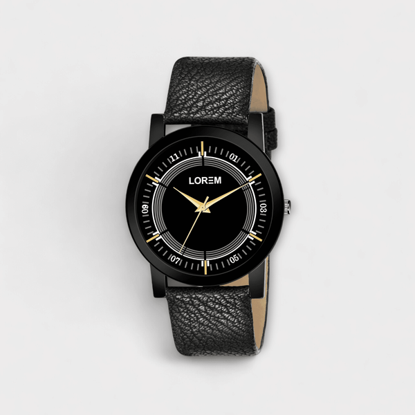 Analogue Black Colour Dial Men's Watch - LR48