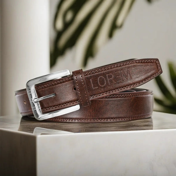 Brown PU Leather Belt For Men BT07-BKL10