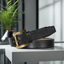 Black PU Leather Belt For Men BT03-BKL05