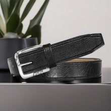 Black PU Leather Belt For Men BT03-BKL09