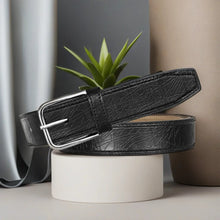 Black PU Leather Belt For Men BT03-BKL08