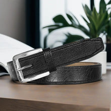 Black PU Leather Belt For Men BT03-BKL10