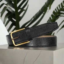 Black PU Leather Belt For Men BT03-BKL07