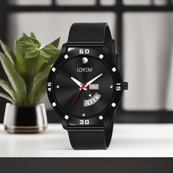 Analogue Black  Colour Dial Men's Watch - LR73