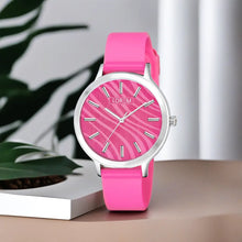 Pink Stylish Dial Analog Watch For Women LR350