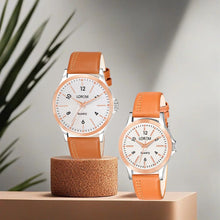 Silver Stylish Dial Analog Watch For  Lovely Couple LR94-LR341