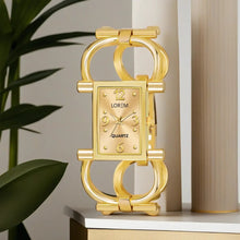 Analogue Golden Dial Women's Watch - LR294