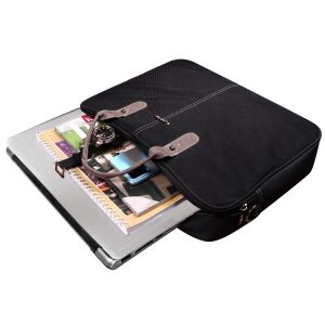 Black Color PVC Coated Fabric 10L Messenger Bag BG76 7 BG76 4