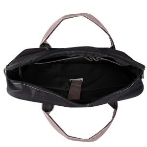 Black Color PVC Coated Fabric 10L Messenger Bag BG76 6 BG76 5