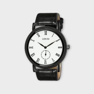 White Chronograph Working / Side Second Analog Watch For Men LR163