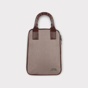 Mink Grey PVC Coated Matty Insulated Tiffin Bag TB06
