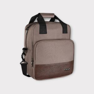 Mink Grey PVC Coated Matty Insulated Tiffin Bag TB18