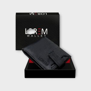 Black Removable Card Holder Bi-Fold Faux Leather 7 ATM Card Slots Wallet For Men WL08