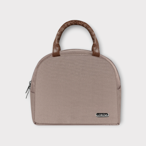 Mink Grey PVC Coated Matty Insulated Tiffin bag/Lunch Bag For Men & Women TB23